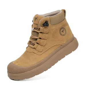 Scarpe antinfortunistiche traspiranti da uomo con punta in acciaio e antiperforazione