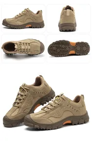 Vista multiangular completa de zapatos de seguridad transpirables aislados de 6KV