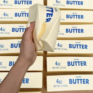 Giocattolo antistress squishy a rimbalzo lento a forma di panetto di burro realistico
