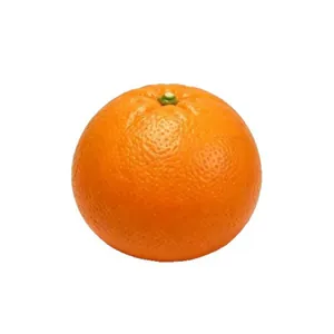 Realistic orange squishy stress relief toy for hand squeeze and grip training