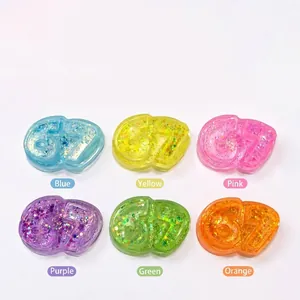 Numero 67 Squishy a Trama di Maltosio Con Glitter Antistress Giocattolo TPR Morbido Sensoriale per Bambini e Adulti