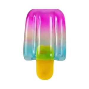 Buntes, farbverlaufendes Eiscreme-Eis am Stiel Squeeze Squishy Spielzeug zum Stressabbau