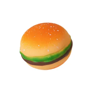 Simulations-Hamburger-Squishy-Spielzeug aus weichem Schaumstoff zum effektiven Stressabbau