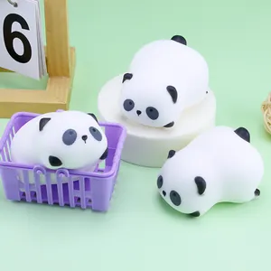 Cute panda squishy toys for stress relief featuring slow rebound soft foam material