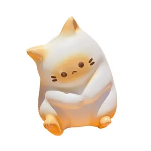 Χαριτωμένο παιχνίδι squishy γάτας Coco αργής επαναφοράς για ανακούφιση από το άγχος