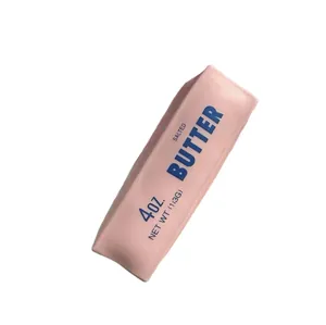 Ροζ παιχνίδι squishy αργής επαναφοράς σχεδιασμένο ως ρεαλιστική ράβδος βουτύρου 4oz