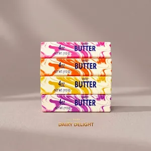 Giocattolo Squishy a Forma di Bastoncino di Burro Formaggio Simulato Rimbalzo Lento PU Motivo a Flusso Marmo Ornamento da Scrivania Antistress