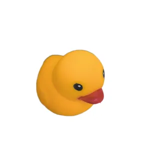 Clásico patito de goma amarillo juguete antiestrés para niños y adultos creativo