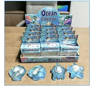Παιχνίδια Ocean Collection με σχήματα χελώνας, ψαριού, αστερία και κοχυλιού