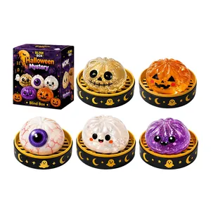Set de cajas sorpresa de juguetes blandos de Halloween para aliviar el estrés y regalar