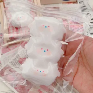 Soft Butter Bear squishy toy for stress relief with a cream-like water texture