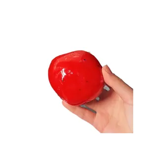 Jouet à presser pastèque rouge vibrant pour soulager le stress et rebond lent sensoriel