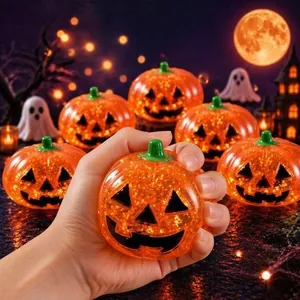Παιχνίδι πίεσης κολοκύθας Halloween για ανακούφιση από το άγχος και εορταστική χαρά