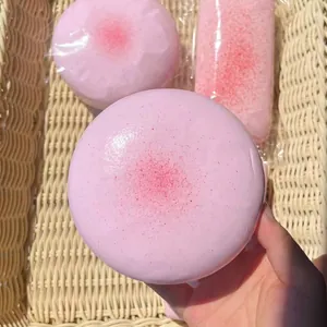 Pink cherry blossom slow-rebound squishy toy made of soft PU material