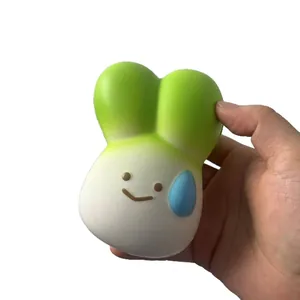 Παιχνίδι squishy κρεμμυδιού αργής αναπήδησης για ανακούφιση από το άγχος με emoji