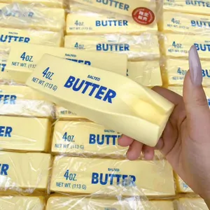 Realistic yellow butter stick slow rebound squishy toy for stress relief and fun