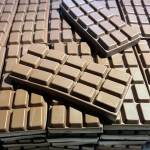 Simulation Chocolate Bar Butter Stick Slow Rising Squishy Toy Stress Relief Squeeze Toy Soft PU Sensory Toy For Adults Teens