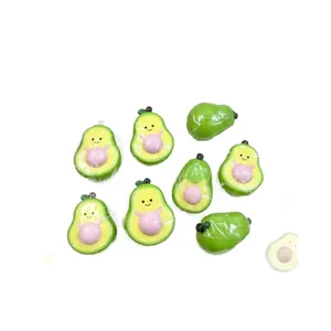 Pack de lindos juguetes blandos de aguacate de crecimiento lento para aliviar el estrés