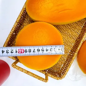 Realistic slow rebound pineapple bun squishy stress relief toy with 14cm size measurement