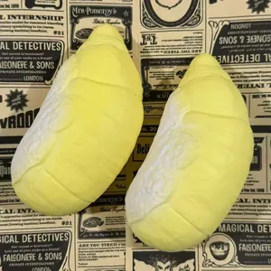 Soft slow rebound yellow toast bread squishy toy for effective stress relief and sensory play