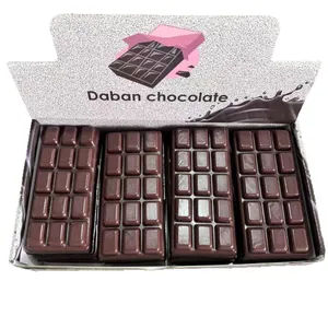 PU slow rebound simulation chocolate bar squishy toy for stress relief and healing
