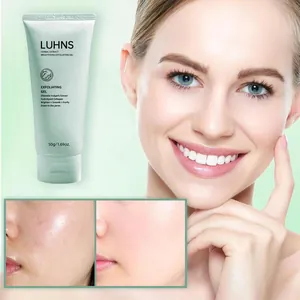 Pflanzliches Peeling-Gel zur tiefen Hautreinigung und Feuchtigkeitspflege 50g Tube
