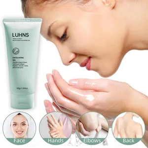 Pflanzliches Peeling-Gel 50g zur Aufhellung von Gesicht, Händen, Ellbogen und Rücken