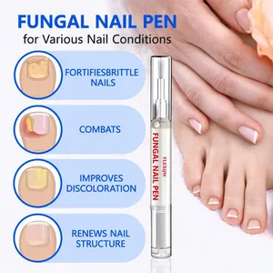 Detailansicht des professionellen Nagelpflege-Stifts zur Reparatur von verfärbten Nägeln