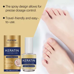 Keratin Nail Care Serum For Strengthening Brittle Nails Repairing Yellowing Thickening Smoothing Shine Hand Foot Nail Essence