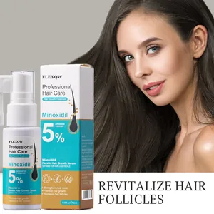 Sérum De Croissance Capillaire Professionnel À La Kératine Et Au Minoxidil Pour Le Soin Du Cuir Chevelu Traitement Anti Chute