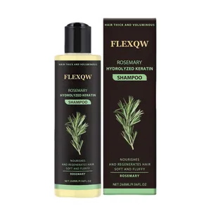 Rozemarijn Gehydrolyseerde Keratine Shampoo Voor Haarverdikking Volumegevend Voedende Haarverzorging Rozemarijn Extract