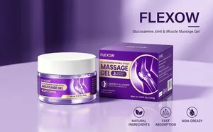 FLEXOW Glucosamine joint and muscle massage gel with natural ingredients and fast absorption
