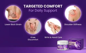 FLEXOW body massage gel for targeted joint and muscle comfort on multiple body areas