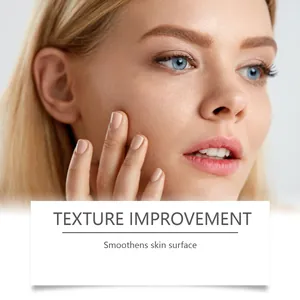 Close-up of smooth skin texture showing retinol eye cream effectiveness