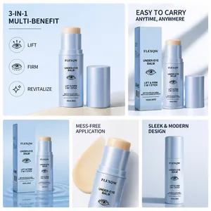 FLEXQW 3-in-1 under-eye balm stick with collagen for lifting and moisturizing care