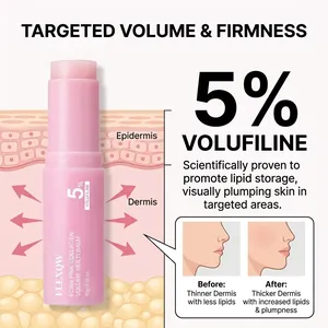 Collagen volume multi balm stick with 5% Volufiline for targeted skin firming and plumping