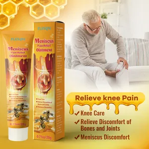 A detailed view of FLEXQW Meniscus Pain Relief Ointment for knee and joint care.
