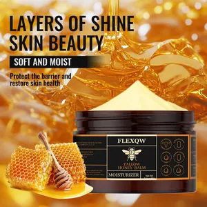 FLEXQW Tallow Honey Balm Face Moisturizer for skin barrier restoration and natural glow