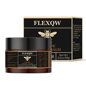 FLEXQW Talg-Honig-Balsam Gesichtsfeuchtigkeitscreme 60g für intensive Hautpflege