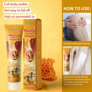 Effective bee venom pain relief ointment for joint and meniscus care, 20g tube