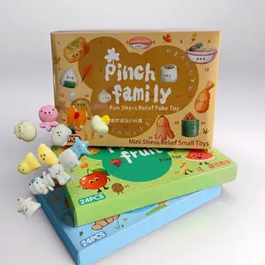 Kawaii Mochi Squishy Blind Box Giocattolo Antistress Carino Animale Frutta Forma per Bambini Premi Studenti Giocattolo Sensoriale