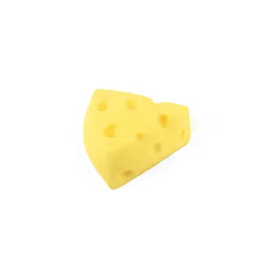 Morbido squishy a forma di formaggio giallo realistico per alleviare lo stress e relax