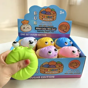Set di giocattoli antistress Rainbow Mystery bun squishy sugar edition creativa
