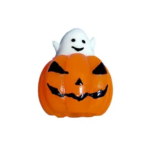 Jouet antistress citrouille d'Halloween avec fantôme pour les enfants et adultes