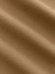 Vista macro del tessuto twill marrone che mostra la trama tessile durevole di qualità