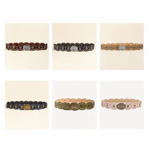 Options de couleurs détaillées pour la collection de ceintures punk bohème