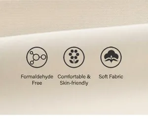 Vue détaillée de la qualité du tissu doux et respectueux de la peau pour bébés filles