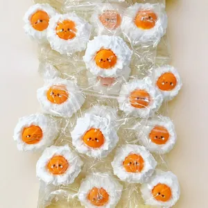 Zachte siliconen huilende wolken ei squishy speelgoed voor stressverlichting en spel