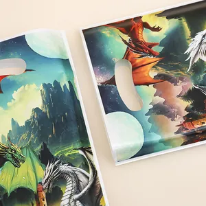 High-quality fantasy dragon theme plastic gift bags for candy and gift packaging