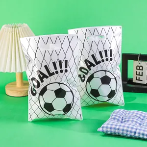 Professionele cadeauzakjes met voetbalthema, Goal-print en echt voetbalontwerp
